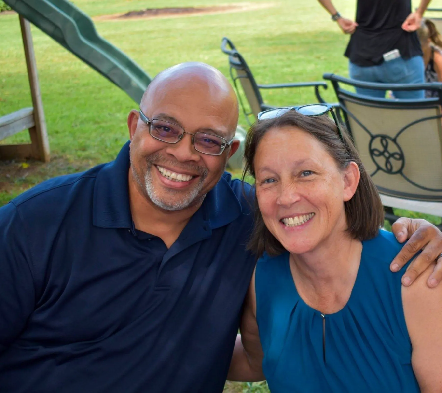 Elder Andy Robinson and wife Cathy